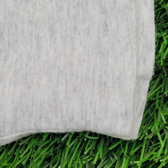 Vintage Funny Christmas Shirt XL 24x27 Boxy Cropped Gray - Picture 9 of 13